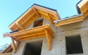 Photo balcon en bois
