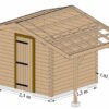 Chalet 30mm MODEL 1 top profile-view