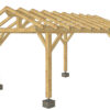 PUY-GRIS carport profile-view
